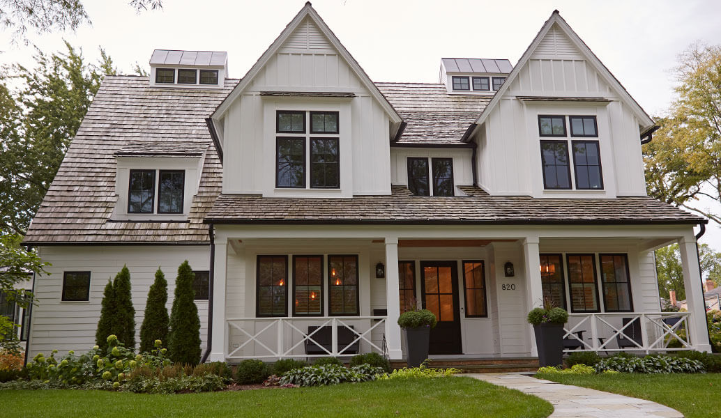 A beautiful residential house.