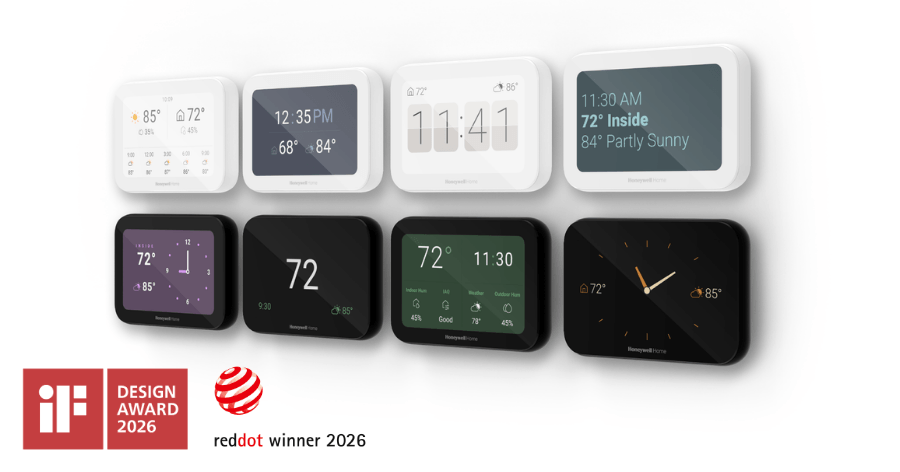 ElitePRO wins Red Dot Design Award, ElitePRO wins iF Design Award, ElitePRO smart thermostat, Red Dot Design Award, iF Design Award