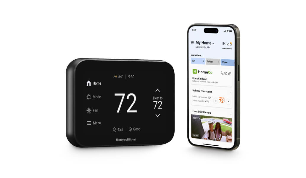 Honeywell Home X8S smart thermostat and app