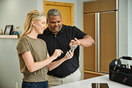 First Alert HD Video Doorbell lifestyle