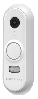 First Alert HD Video Doorbell left