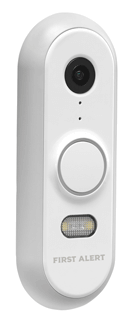 First Alert HD Video Doorbell right