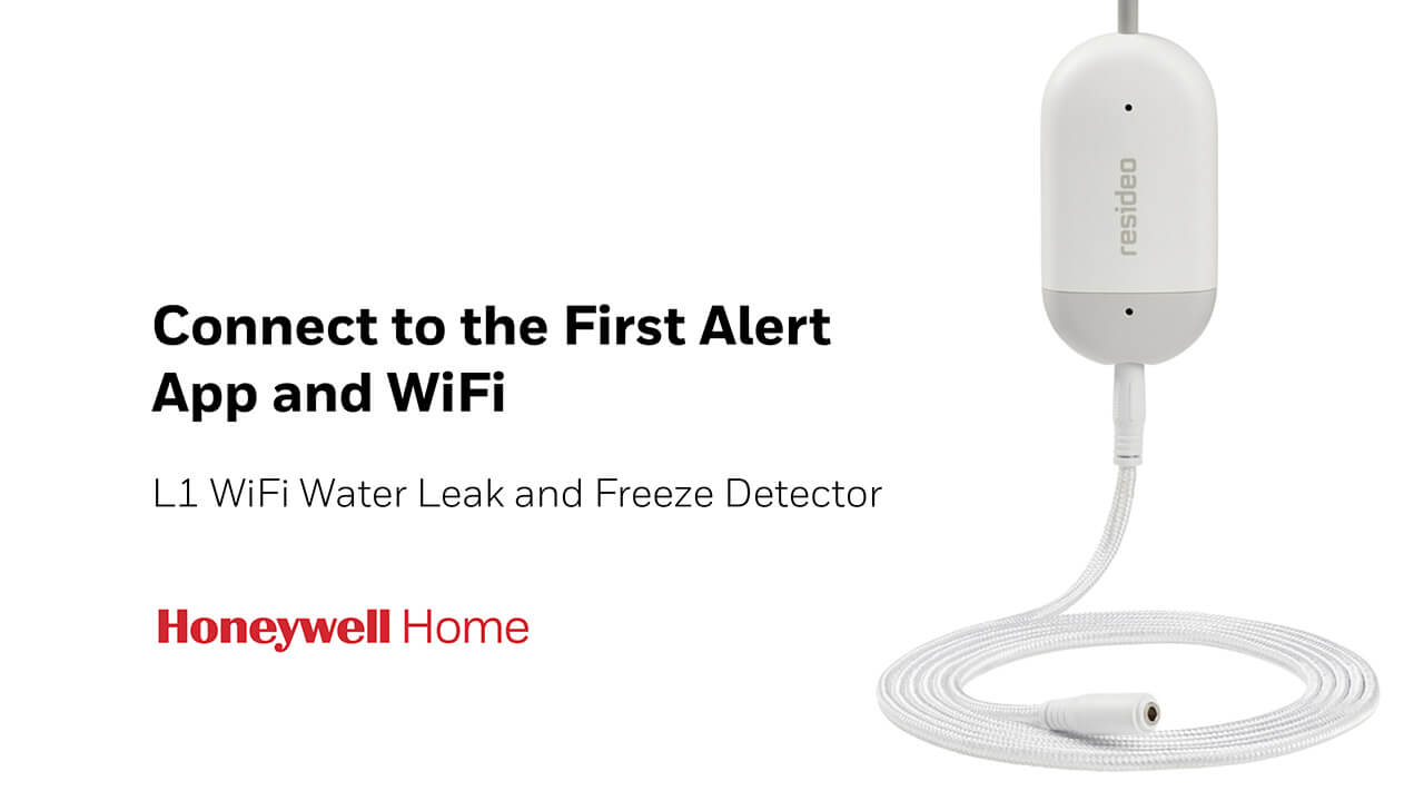 Connect the L1 to the First Alert App and WiFi