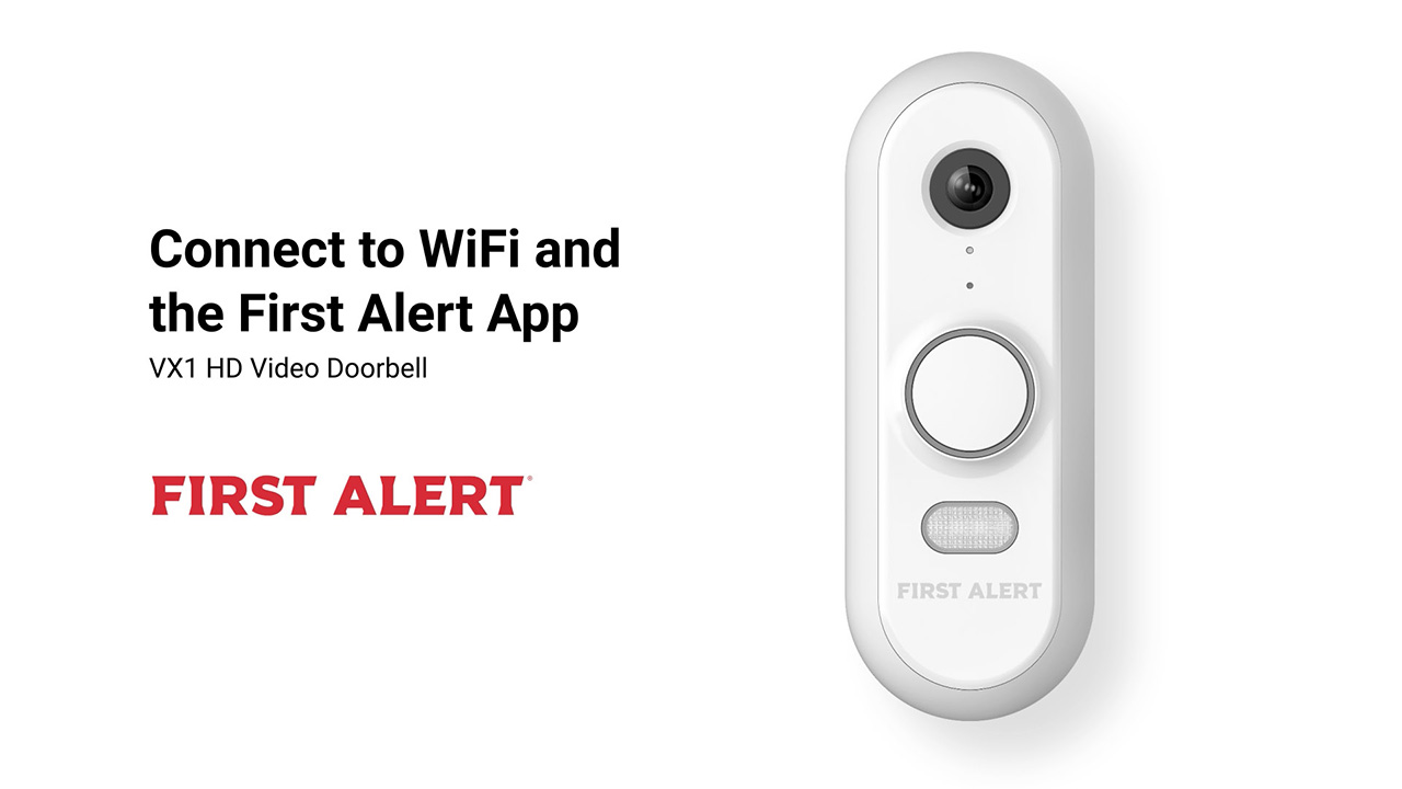 Enroll VX1 to First Alert App